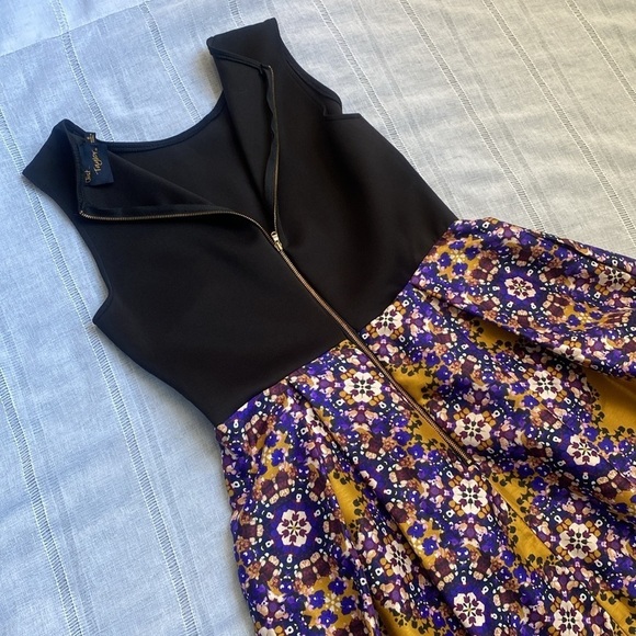 Just Taylor NWOT black and floral dress. - Picture 11 of 12